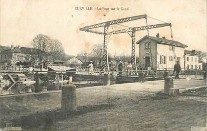 CPA FRANCE 52 "Eurville, le pont sur le canal"