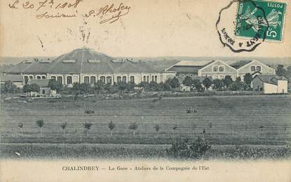 CPA FRANCE 52 "Chalindrey, la gare"