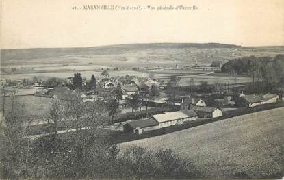 CPA FRANCE 52 "Maranville, vue générale d'Urceville"