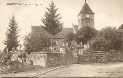 CPA FRANCE 52 "Coiffy le Bas, l'Eglise"