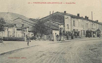CPA FRANCE 52 "Thonnance les Joinville, la grande rue"