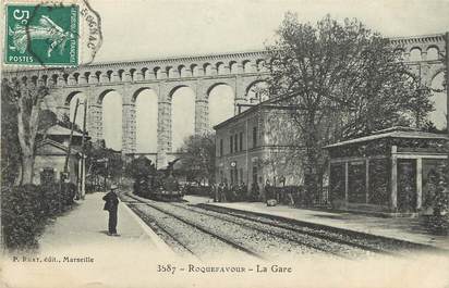 CPA FRANCE 06 "Roquefavour, la gare"