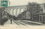 06 Alpe Maritime CPA FRANCE 06 "Roquefavour, la gare"