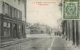 CPA FRANCE 52 "Wassy, rue Notre Dame et rue Nationale" / TIMBRE ABSINTHE