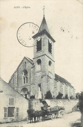 CPA FRANCE 52 "Luzy, L'Eglise"