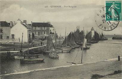 CPA FRANCE 56 "Quiberon, Port Haliguen"