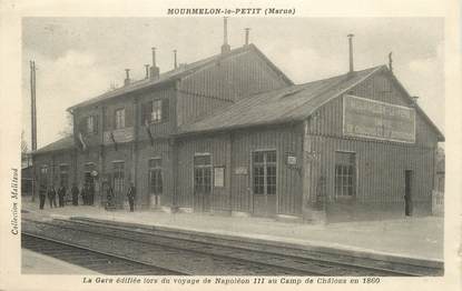 / CPA FRANCE 51 "Mourmelon le petit" / GARE