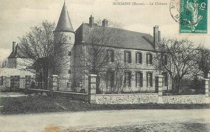 / CPA FRANCE 51 "Morsains, le château"