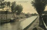 51 Marne / CPA FRANCE 51 "Sermaize les Bains, le canal et la raffinerie"