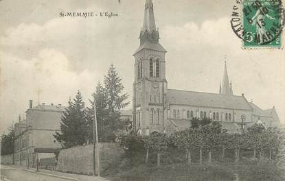/ CPA FRANCE 51 "Saint Memmie, l'église"