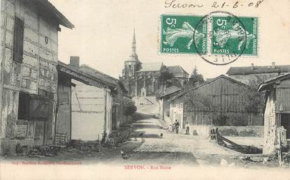 / CPA FRANCE 51 "Servon, rue basse"