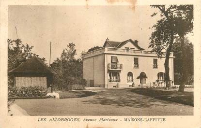 CPA FRANCE 78 "Les Allobroges, Maisons Laffitte"