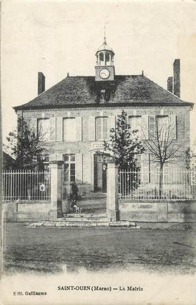 / CPA FRANCE 51 "Saint Ouen, la mairie"