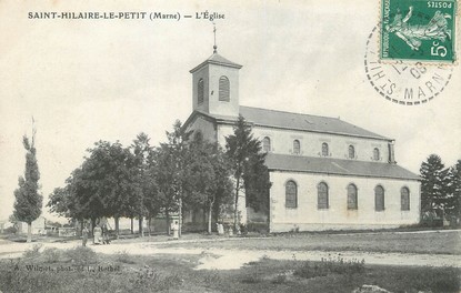 / CPA FRANCE 51 "Saint Hilaire le Petit, l'église"