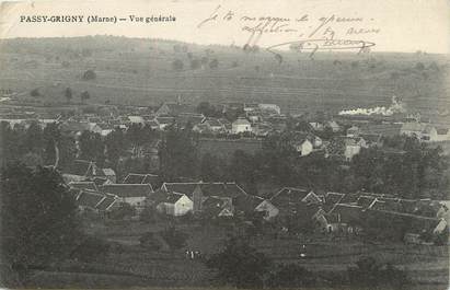 / CPA FRANCE 51 "Passy Grigny, vue générale"