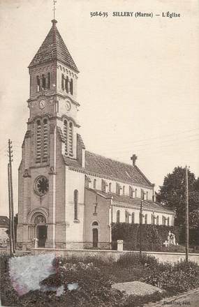 / CPA FRANCE 51 "Sillery, l'église"