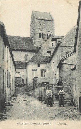 / CPA FRANCE 51 "Ville en Tardenois, l'église"