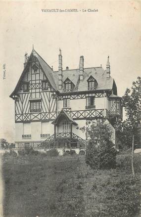 / CPA FRANCE 51 "Vanault les Dames, le chalet"