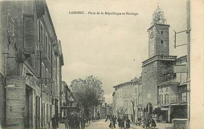 CPA FRANCE 13 "Lambesc, Place de la République"