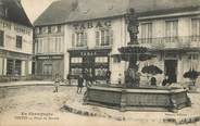 51 Marne / CPA FRANCE 51 "Vertus, place du marché"