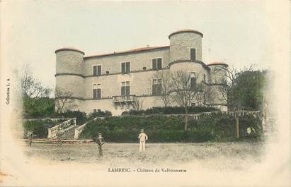 CPA FRANCE 13 "Lambesc, Château de Valbonnette"