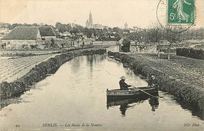 CPA FRANCE 60 "Senlis, les bords de la Nonette"