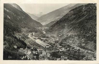 / CPSM FRANCE 73 "Modane, les fourneaux et la gare"