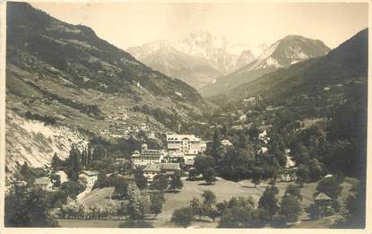 / CPSM FRANCE 73 "Brides Les Bains et les glaciers de la Vanoise"