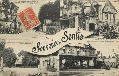 CPA FRANCE 60 "Souvenir de Senlis"