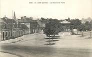 72 Sarthe CPA FRANCE 72 "Le Lude, le champ de foire"