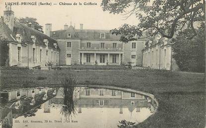 CPA FRANCE 72 "Luché Pringé, Chateau de la Grifferie"