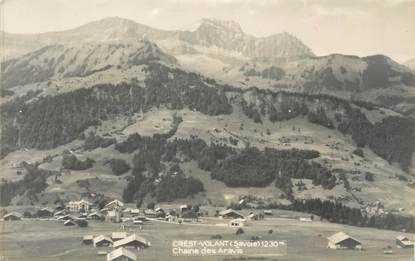 / CPA FRANCE 73 "Crest Volant, chaine des Aravis"