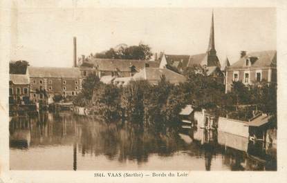 CPA FRANCE 72 " Vaas, les bords du Loir"