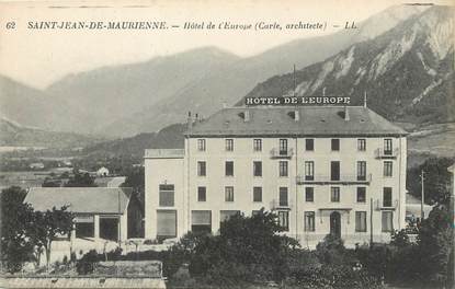 / CPA FRANCE 73 "Saint Jean de Maurienne, hôtel de l'Europe"