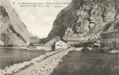 / CPA FRANCE 73 "Daille, route de Val d'Isère"