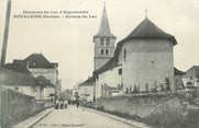73 Savoie / CPA FRANCE 73 "Novalaise, av du Lac"