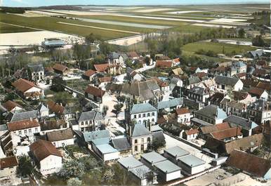 CPSM FRANCE 10 " Martigny le Chatel, vue aérienne sur le bourg"