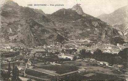 / CPA FRANCE 73 "Moutiers, vue générale"