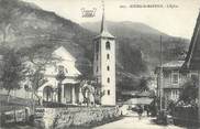 73 Savoie / CPA FRANCE 73 "Bourg Saint Maurice, l'église"
