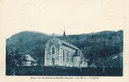 73 Savoie / CPA FRANCE 73 "La Bauche les Bains, l'église"