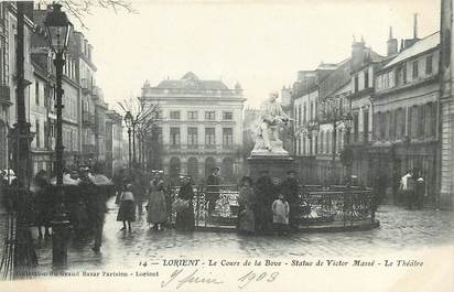 CPA FRANCE 56 "Lorient, Le Cours de la Bove"