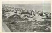 85 Vendee / CPSM FRANCE 85 "Saint Jean de Monts, vue panoramique de la plage"