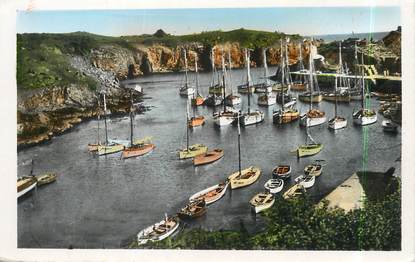 / CPSM FRANCE 85 "Ile d'Yeu, le port de la Meule"