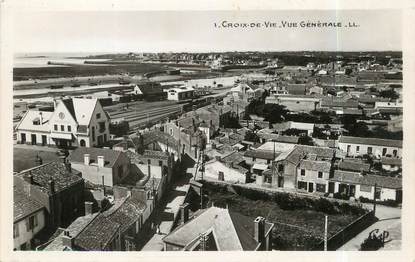 / CPSM FRANCE 85 "Saint Gilles Croix de Vie, vue générale"