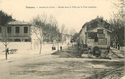 CPA FRANCE 13 "Tarascon, avenue du cours"