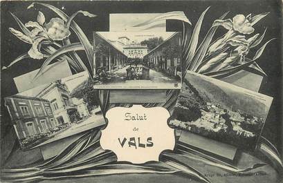 CPA FRANCE 07 "Salut de Vals les Bains"