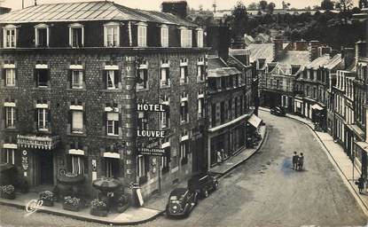 CPSM FRANCE 50 "Villedieu les Poêles, Hotel du Louvre"