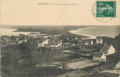 CPA FRANCE 50 "Carteret, vue générale prise des Dunes"