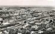 50 Manche CPSM FRANCE 50 "Cherbourg, Panorama sur les Bassins et la plage"