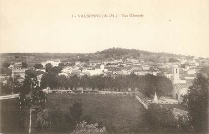 / CPA FRANCE 06 "Valbonne, vue générale"